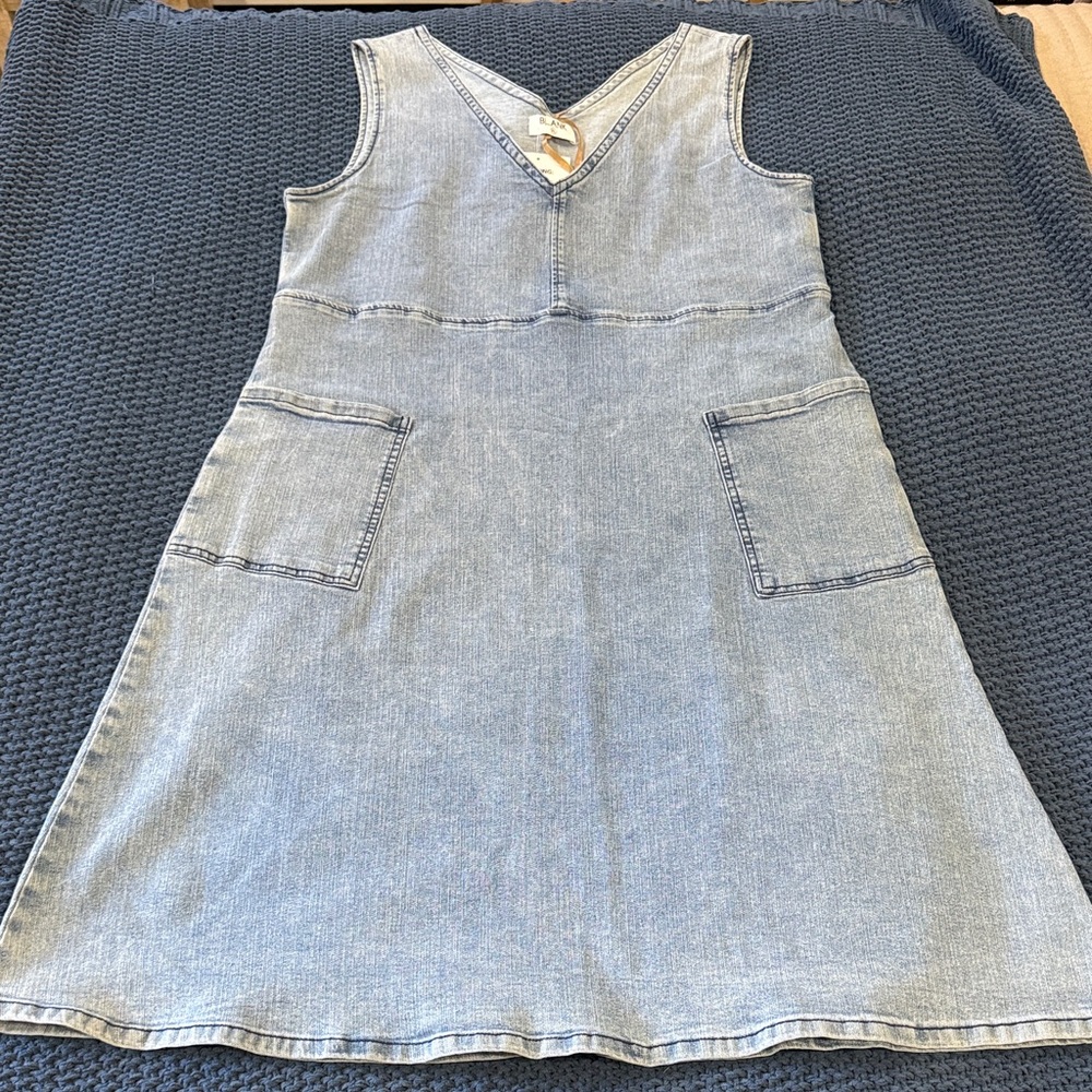 Blank NYC Light Blue Denim Dress